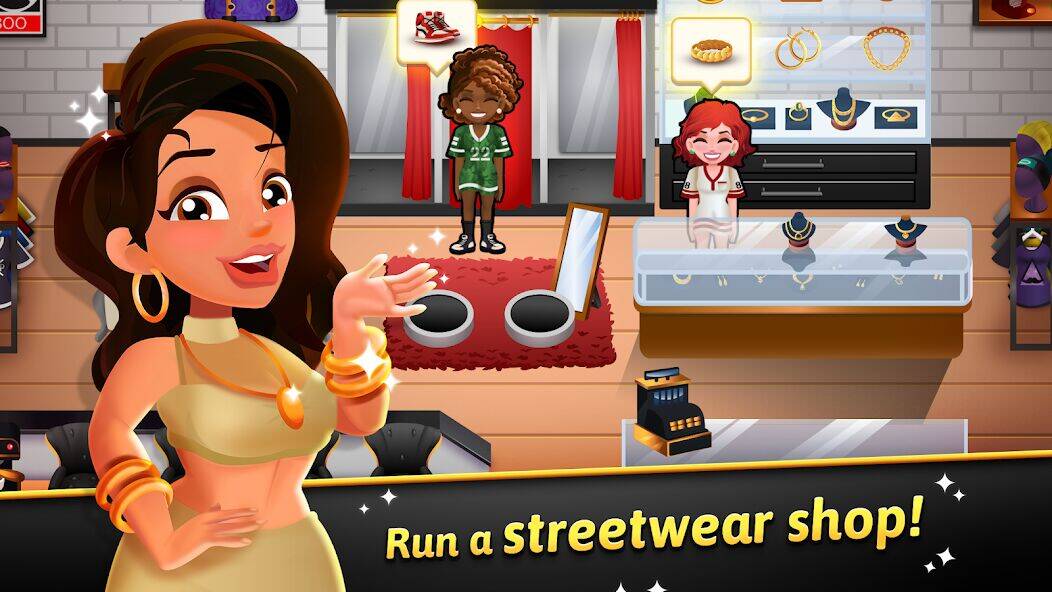 Скачать взломанную Hip Hop Salon Dash Beauty Game [Много денег] MOD apk на Андроид