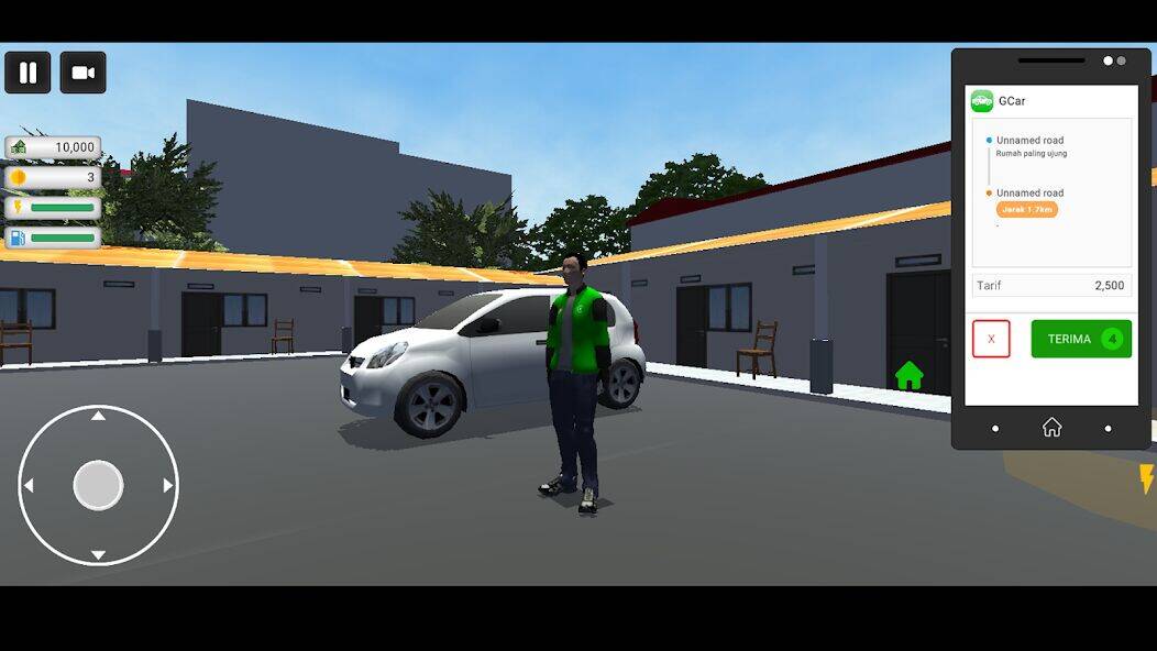 Скачать взломанную Taxi Online Simulator ID [Много денег] MOD apk на Андроид