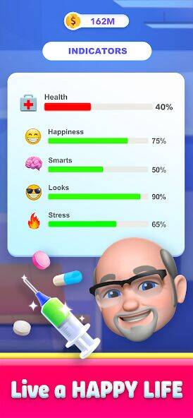 Скачать взломанную Story Life Simulator: Idle Sim [Бесплатные покупки] MOD apk на Андроид