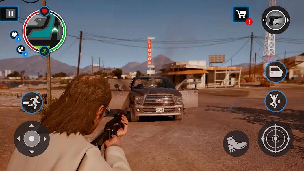 Скачать взломанную Gangster City: Thug King [Мод меню] MOD apk на Андроид