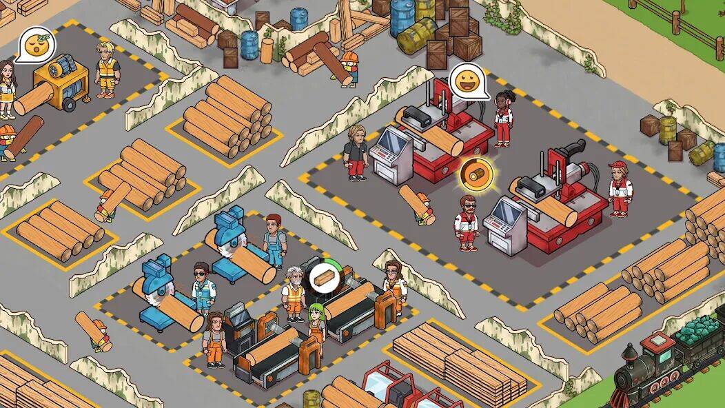 Скачать взломанную Lumber Out [Много монет] MOD apk на Андроид