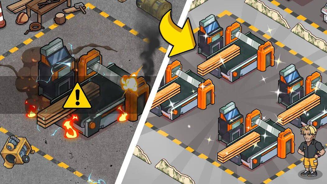 Скачать взломанную Lumber Out [Много монет] MOD apk на Андроид