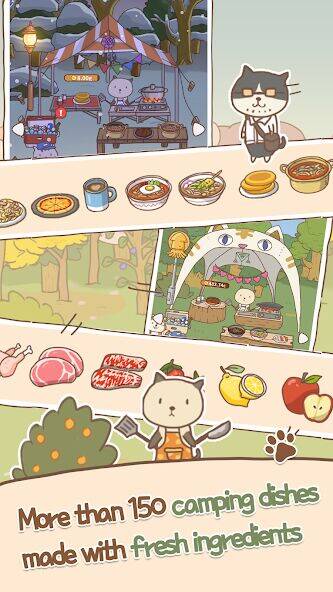 Скачать взломанную Animal Camping: Idle Camp [Много монет] MOD apk на Андроид