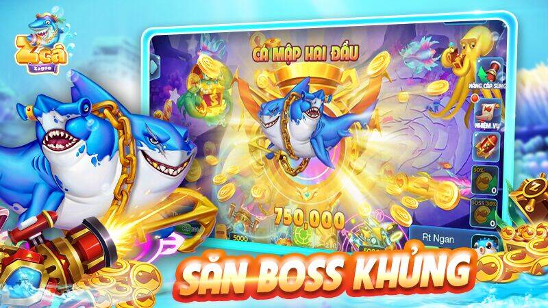 Скачать взломанную ZCá - Vua Bắn Cá Zagoo [Мод меню] MOD apk на Андроид