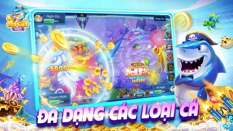 Скачать взломанную ZCá - Vua Bắn Cá Zagoo [Мод меню] MOD apk на Андроид