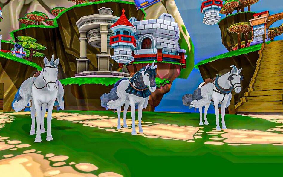Скачать взломанную The Flying Horse : Unicorn [Много монет] MOD apk на Андроид