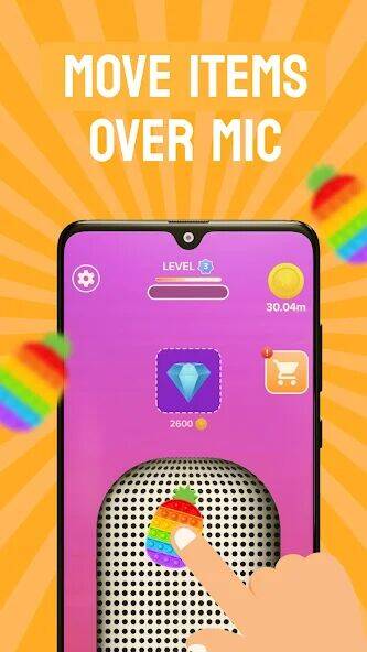 Скачать взломанную ASMR Microphone Sounds Game [Много денег] MOD apk на Андроид