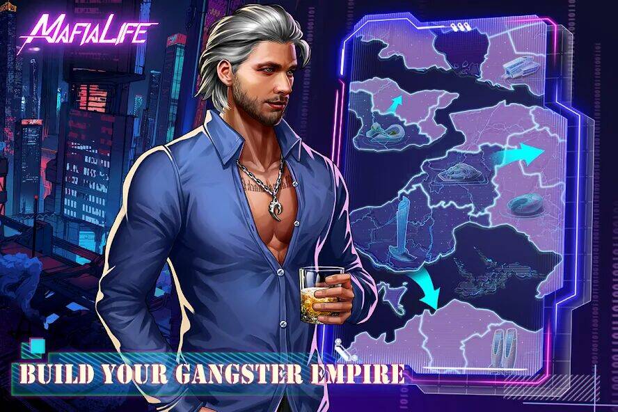 Скачать взломанную Mafia Life: Underworld [Много денег] MOD apk на Андроид