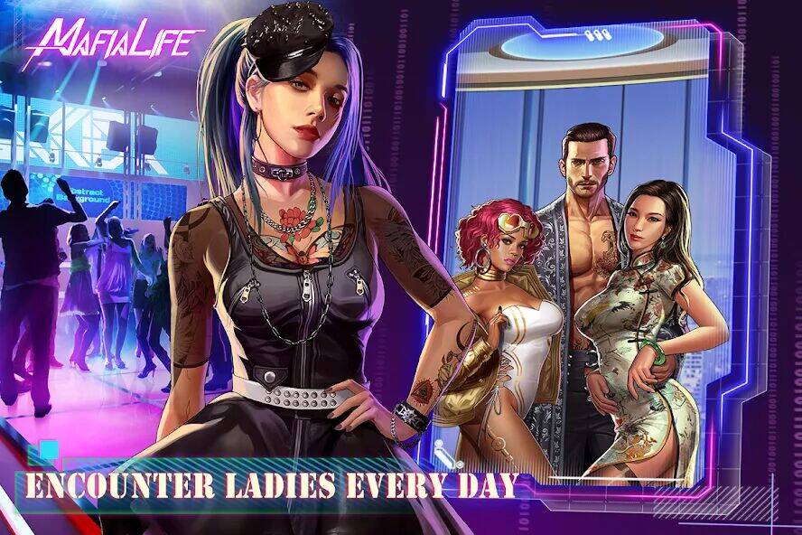 Скачать взломанную Mafia Life: Underworld [Много денег] MOD apk на Андроид