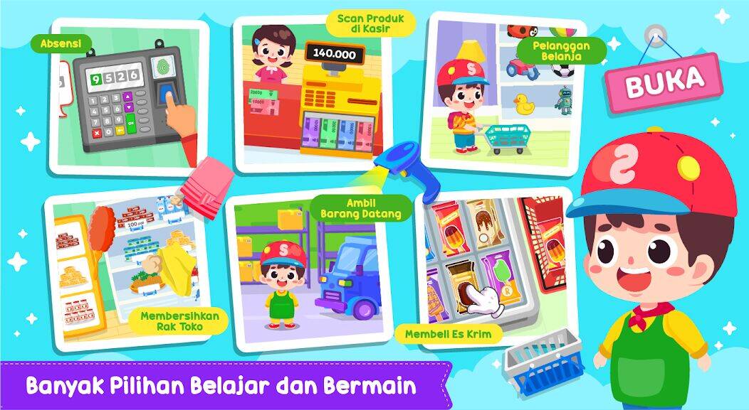 Скачать взломанную Supermarket Dunia Secil [Мод меню] MOD apk на Андроид