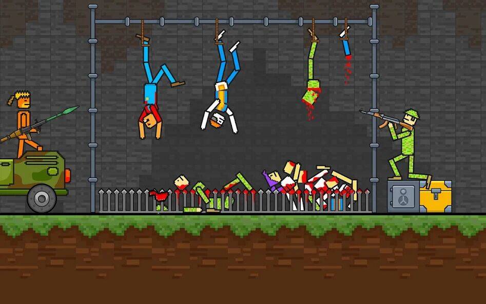 Скачать взломанную Kill Playground: Sandbox Play [Бесплатные покупки] MOD apk на Андроид
