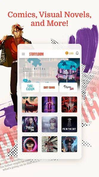 Скачать взломанную StoryLoom: Play, Create, Share [Много монет] MOD apk на Андроид