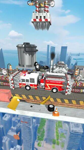 Скачать взломанную Car Crusher Kingdom [Много монет] MOD apk на Андроид