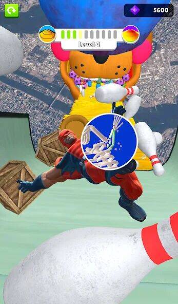 Скачать взломанную Ragdoll Fall: Crash N Smash [Много монет] MOD apk на Андроид