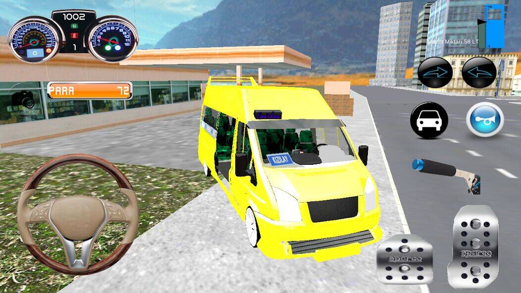 Скачать взломанную Minibüs Şoförü [Много денег] MOD apk на Андроид