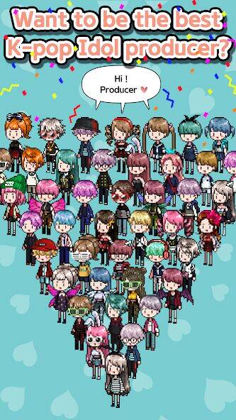 Скачать взломанную K-POP Idol Producer [Много денег] MOD apk на Андроид