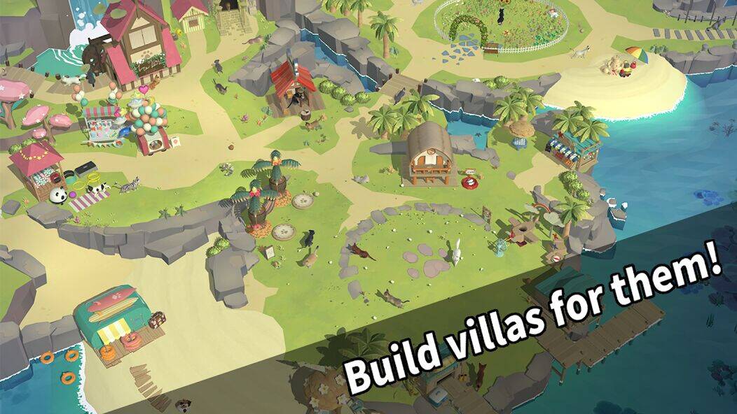 Скачать взломанную Кошачий курорт [Бесплатные покупки] MOD apk на Андроид