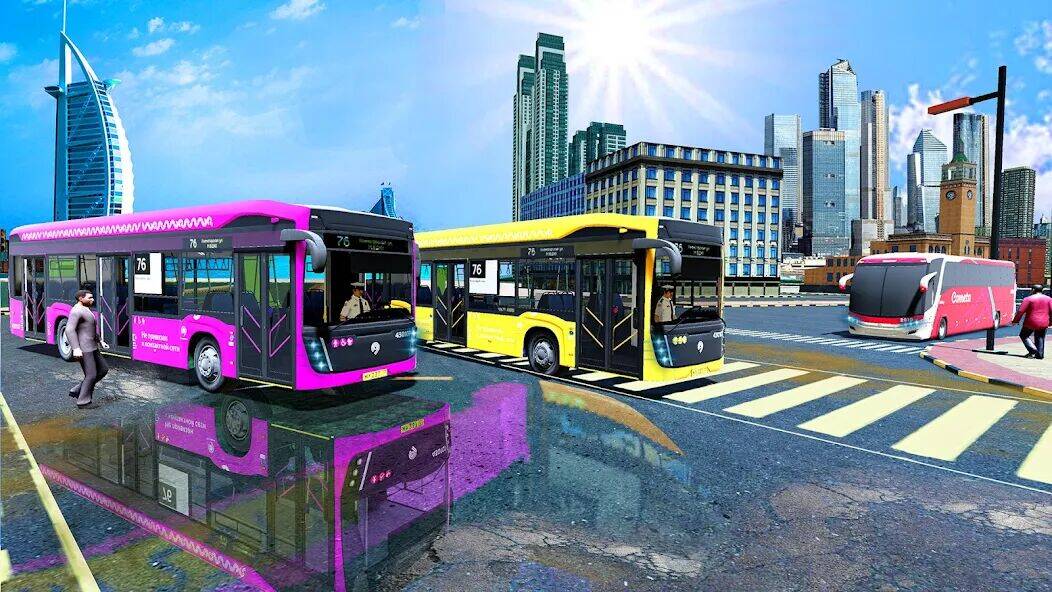 Скачать взломанную Bus simulator 2023 - Bus Drive [Много монет] MOD apk на Андроид