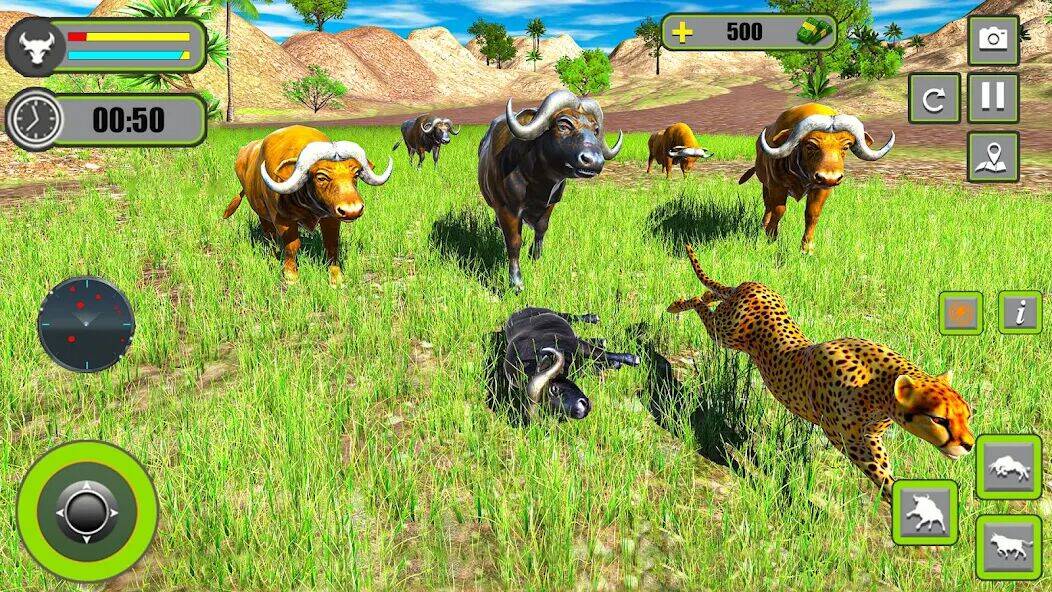 Скачать взломанную Angry Bull Attack Fight Games [Много денег] MOD apk на Андроид