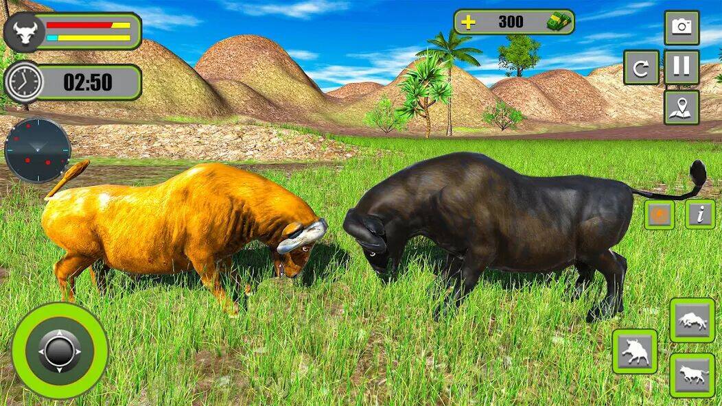 Скачать взломанную Angry Bull Attack Fight Games [Много денег] MOD apk на Андроид