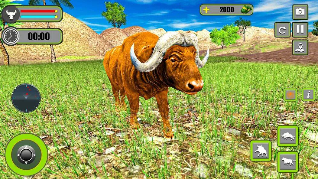 Скачать взломанную Angry Bull Attack Fight Games [Много денег] MOD apk на Андроид