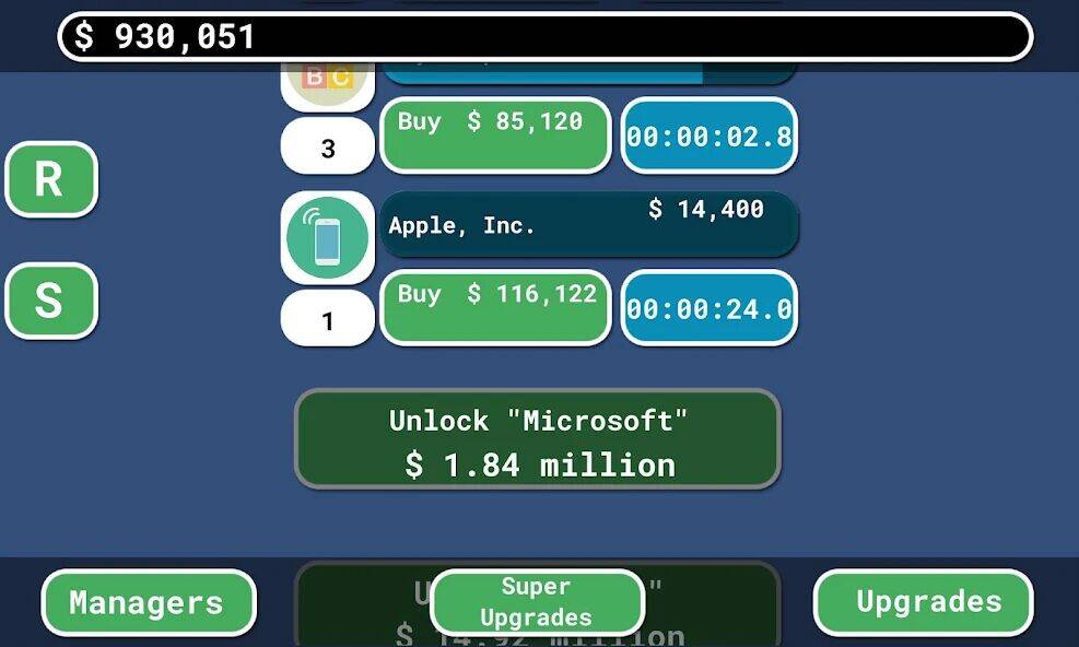 Скачать взломанную The Ok Clicker [Много монет] MOD apk на Андроид