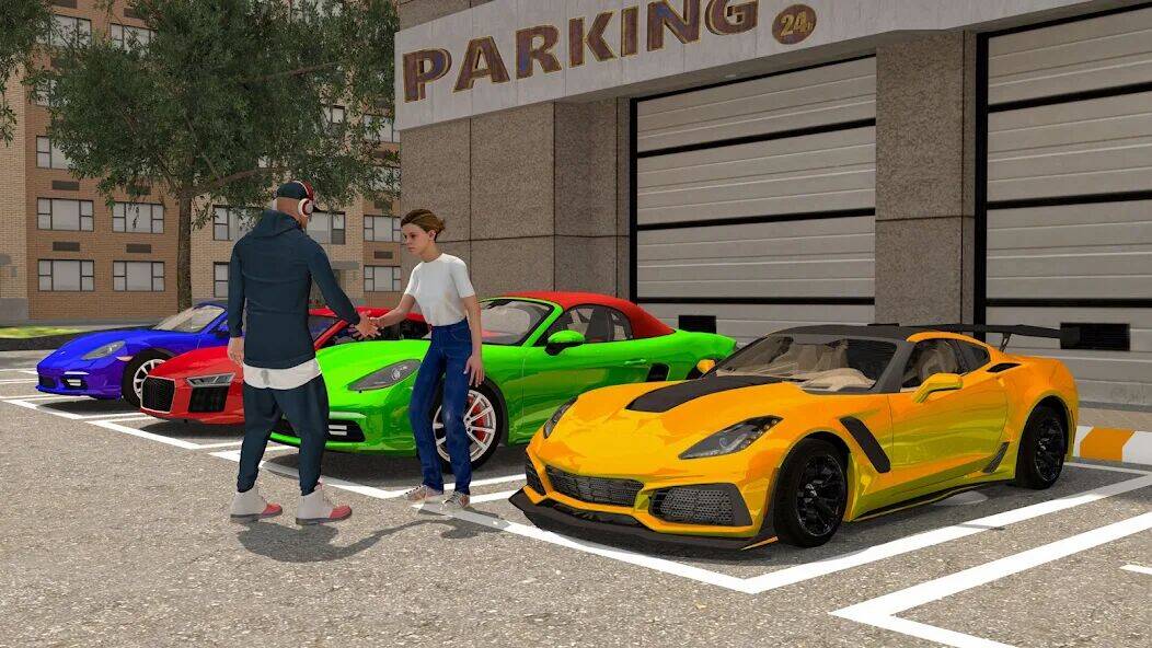 Скачать взломанную Настоящая супер парковка City [Много монет] MOD apk на Андроид