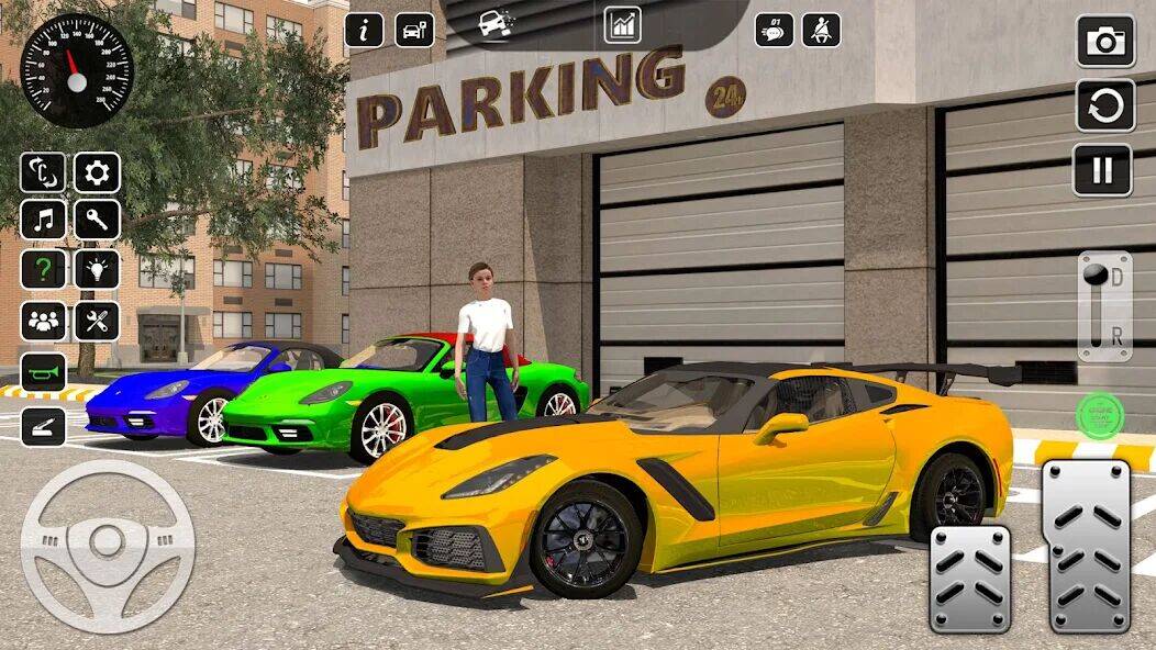 Скачать взломанную Настоящая супер парковка City [Много монет] MOD apk на Андроид