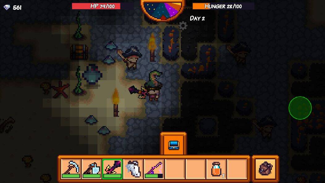 Скачать взломанную Pixel Survival Game 3 [Много денег] MOD apk на Андроид