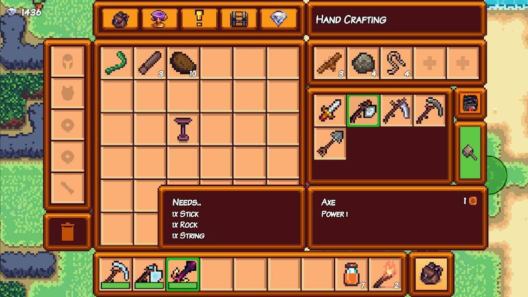 Скачать взломанную Pixel Survival Game 3 [Много денег] MOD apk на Андроид