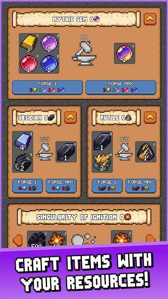 Скачать взломанную Idle Cave Miner [Много денег] MOD apk на Андроид