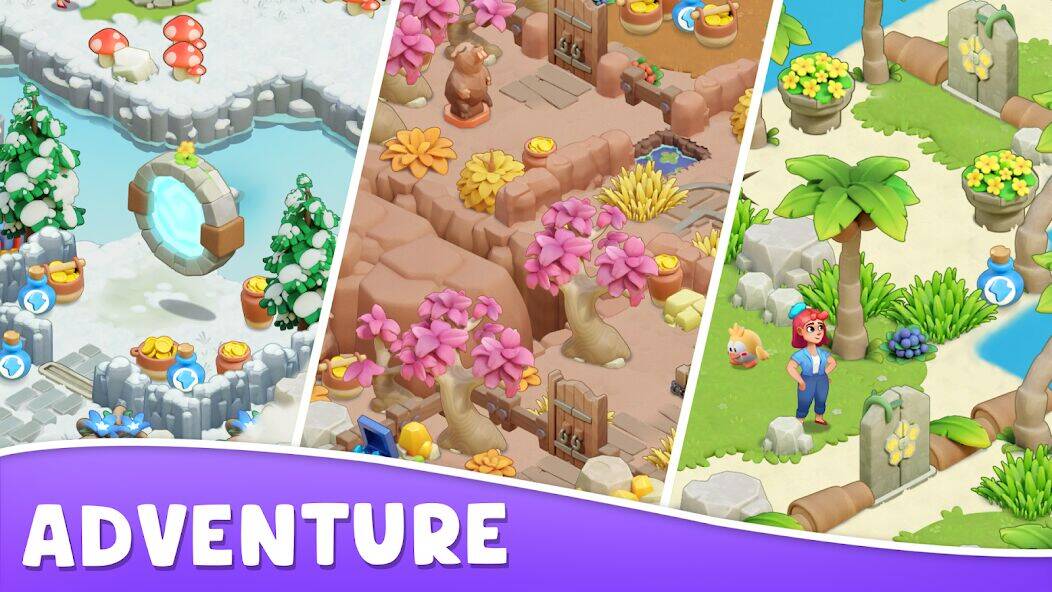Скачать взломанную Coco Valley: Farm Adventure [Много денег] MOD apk на Андроид