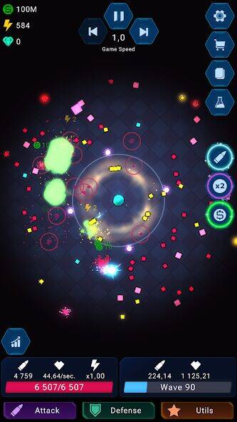 Скачать взломанную Epic Rush - Idle Tower Defense [Мод меню] MOD apk на Андроид