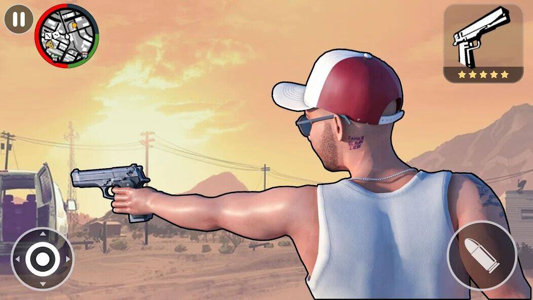 Скачать взломанную Grand City Vegas Crime Games [Бесплатные покупки] MOD apk на Андроид