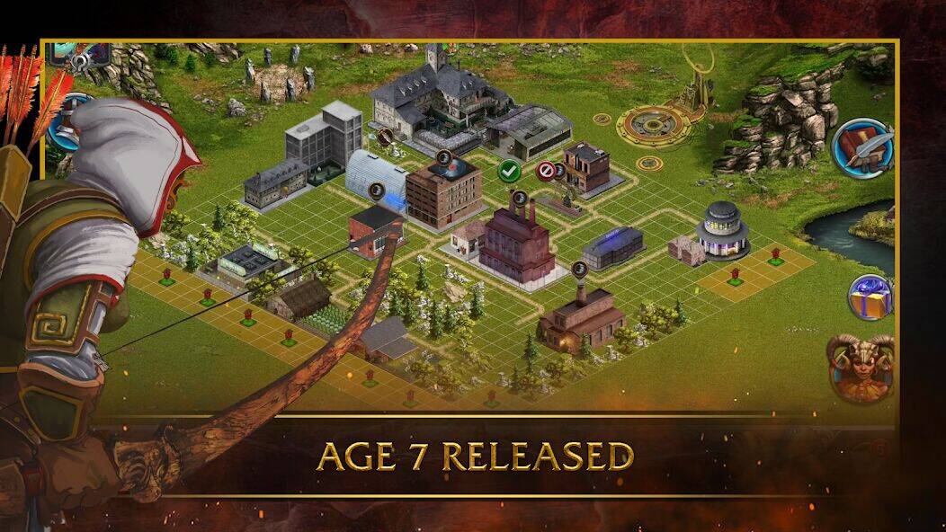 Скачать взломанную Rage War: Time Battles [Много монет] MOD apk на Андроид