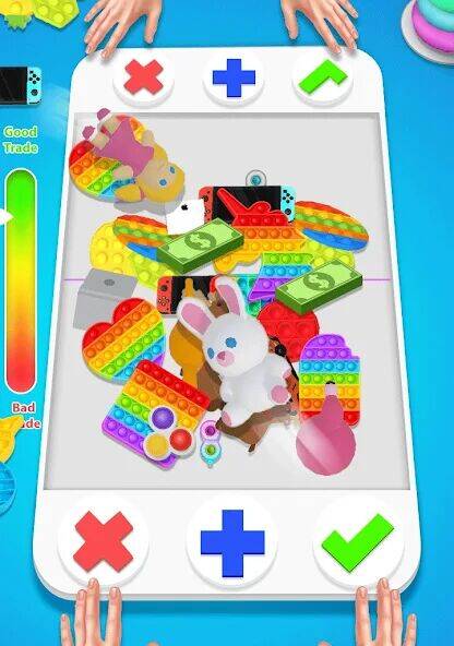 Скачать взломанную fidget trading: trade toys 3D [Бесплатные покупки] MOD apk на Андроид