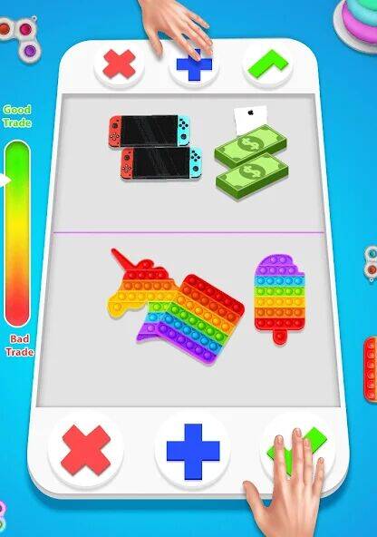 Скачать взломанную fidget trading: trade toys 3D [Бесплатные покупки] MOD apk на Андроид