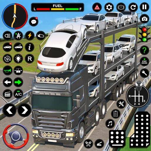 Скачать взломанную Офлайн игры про грузовики 3D [Много монет] MOD apk на Андроид