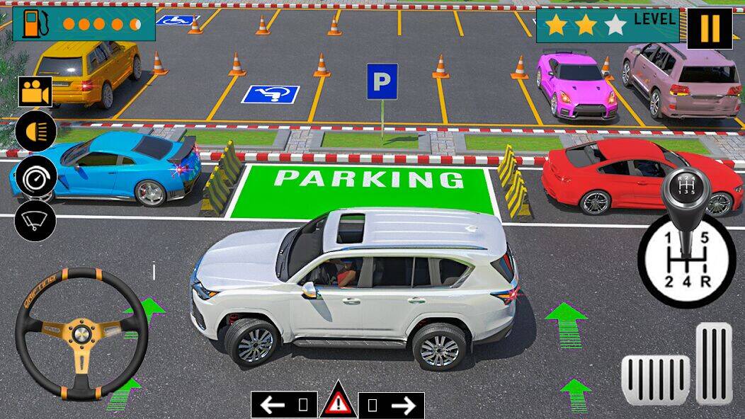 Скачать взломанную 3d Car Parking Game: Car Games [Много денег] MOD apk на Андроид