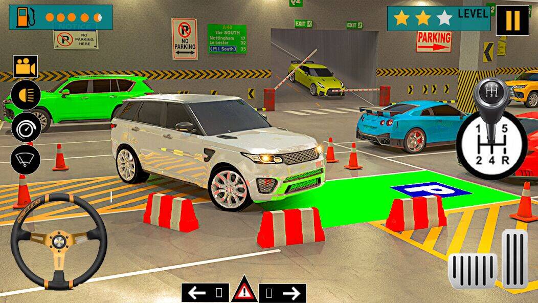 Скачать взломанную 3d Car Parking Game: Car Games [Много денег] MOD apk на Андроид