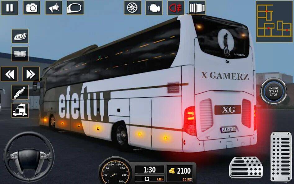 Скачать взломанную настоящий автобус симулятор иг [Много денег] MOD apk на Андроид