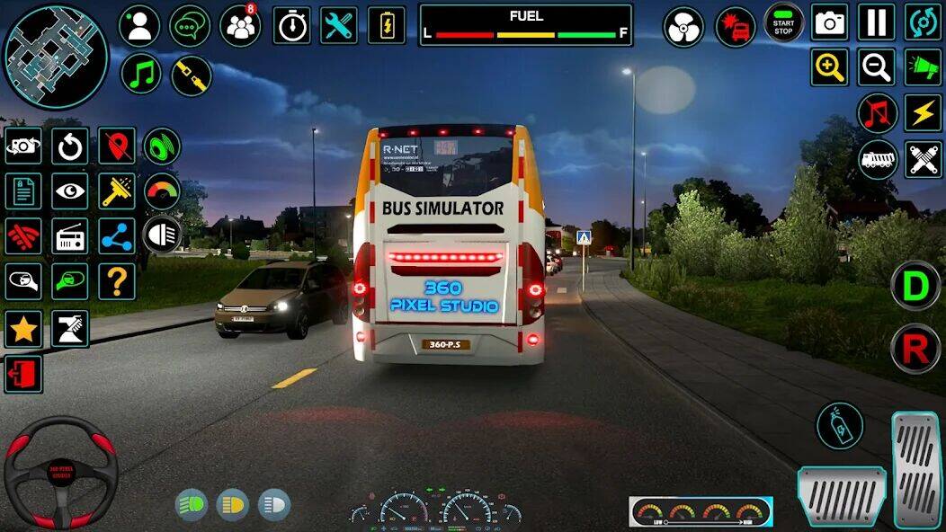 Скачать взломанную Public Coach Bus Driving 3D [Много денег] MOD apk на Андроид
