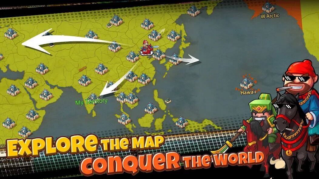 Скачать взломанную Lil' Conquest [Бесплатные покупки] MOD apk на Андроид