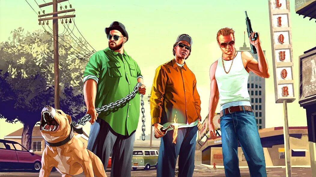 Скачать взломанную City Grand Gangster Crime [Бесплатные покупки] MOD apk на Андроид