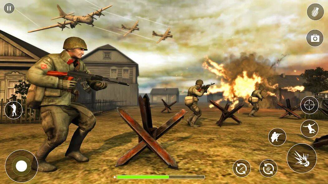 Скачать взломанную WW2 Survival Shooter огонь [Мод меню] MOD apk на Андроид