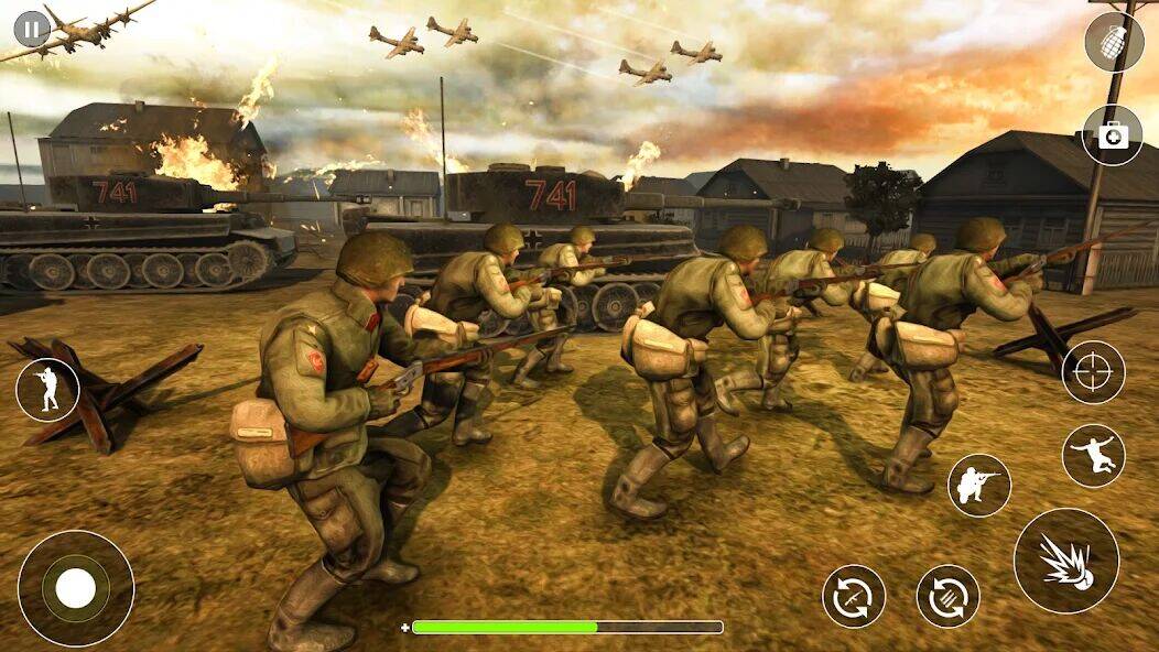 Скачать взломанную WW2 Survival Shooter огонь [Мод меню] MOD apk на Андроид
