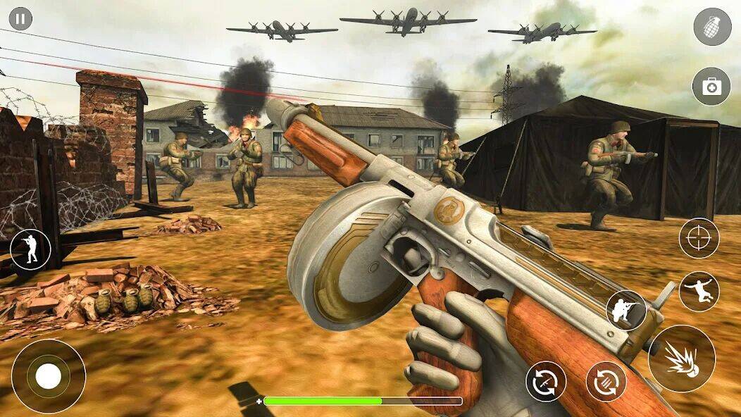 Скачать взломанную WW2 Survival Shooter огонь [Мод меню] MOD apk на Андроид