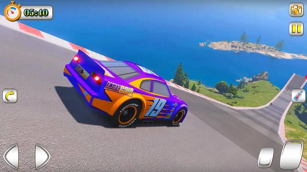 Скачать взломанную Superheroes Canyon Stunts cars [Мод меню] MOD apk на Андроид