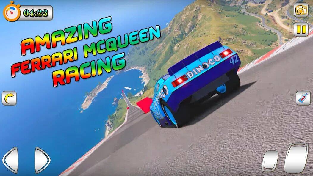 Скачать взломанную Superheroes Canyon Stunts cars [Мод меню] MOD apk на Андроид