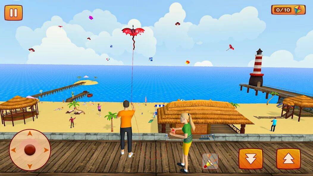 Скачать взломанную Воздушный змей: pipa combate [Бесплатные покупки] MOD apk на Андроид